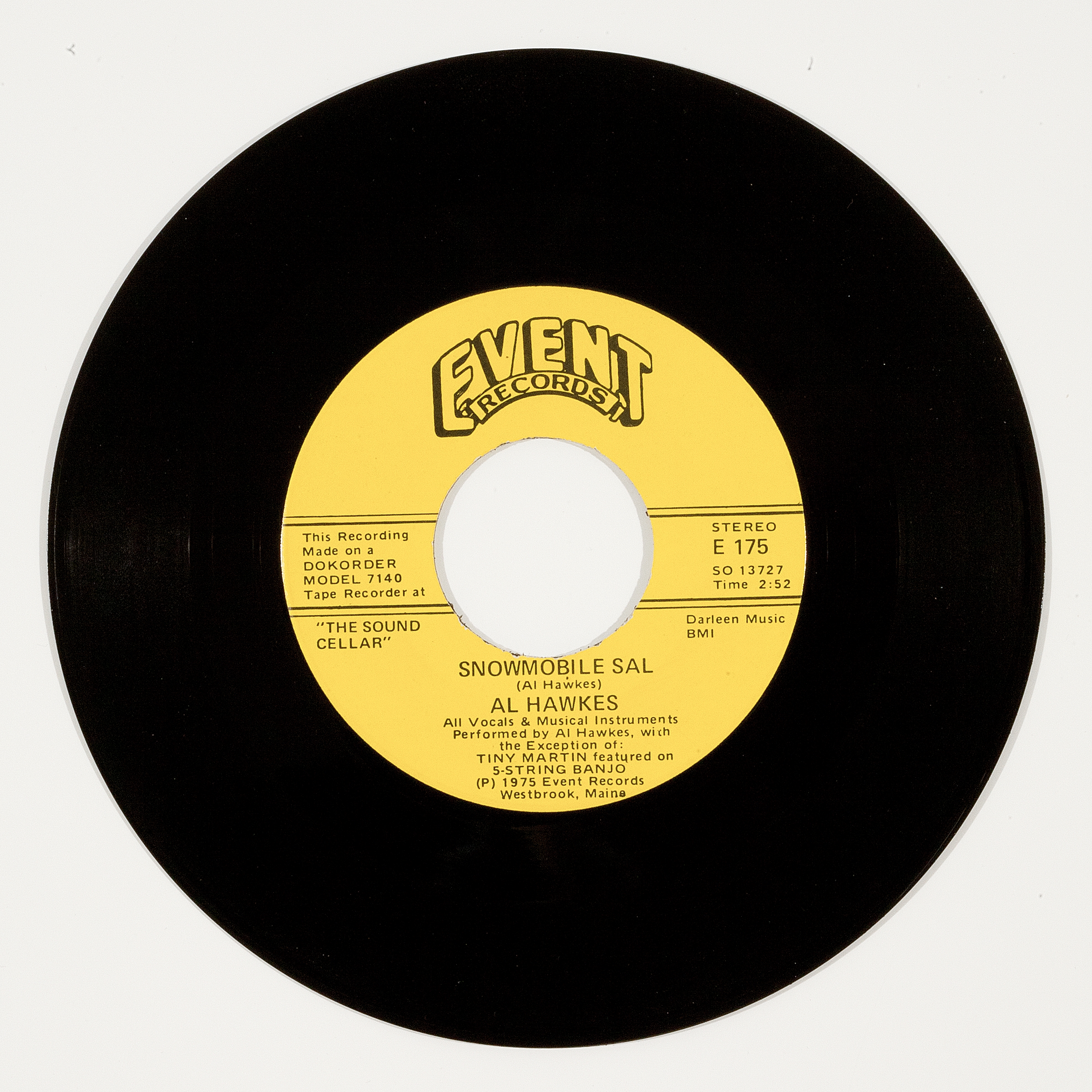 45V-0290, Event Records, Al Hawkes, 1975