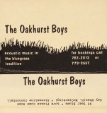 CAS-0347, The Oakhurst Boys, Acoustic Music In The Bluegrass Tradition