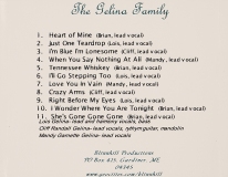 CD-0305, The Gelina Family
