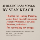 CD-0327, Stan Keach, 20 Bluegrass Songs