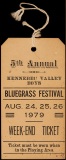 MISC-0972, Kennebec Valley Boys Festival Ticket, 1979