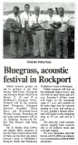 NEWS-0009, Midcoast Bluegrass Festival Article