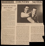 NEWS-0909, Skowhegan Bluegrass Festival Story, 1983
