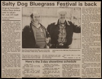 NEWS-0911, Salty Dog Festival Story, 1987