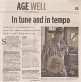NEWS-7808, Jimmy Cox Story, Maine Sunday Telegram, 8-21-2011