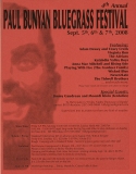 POST-0017, 4th Annual Paul Bunyan Bluegrass Festival, 2008
