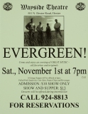POST-0033, Wayside Theatre, Evergreen