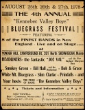 POST-0552, Kennebec Valley Boys Bluegrass Festival, 1978