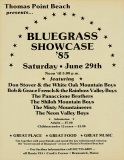 POST-0564, Thomas Point Beach Bluegrass Showcase, 1985