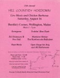 POST-1705, Hill Country Hoedown, 13th Annual