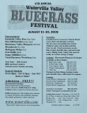 POST-1719, Waterville Valley Bluegrass Festival, August 2009