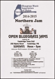 POST-7831, Bluegrass Music Association of Maine, Northern Jam, 2014-2015