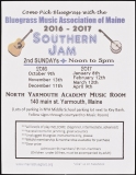 POST-7834, Bluegrass Music Association of Maine, Southern Jam, 2016-2017