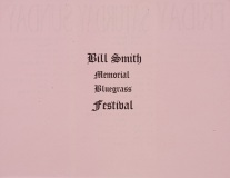 PROG-0092, Bill Smith Memorial Bluegrass Festival, 2007