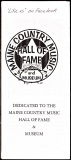 PROG-4108, Maine Country Music Hall Of Fame & Museum Brochure
