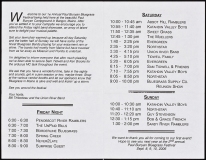 PROG-7865, Paul Bunyan Bluegrass Festival, 1st Anual, September 2005