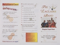 BIOG-0304, The LaClaire Band