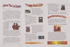 BIOG-0305, The LaClaire Band, back side