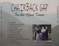 CD-0383, Chairback Gap, For The Good Times