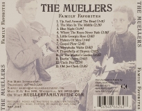 CD-0394, The Muellers, Family Favorites