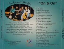 CD-0398, Traditional Heights, On & On