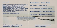CD-0412, Borderline Bluegrass, Home Come On Home