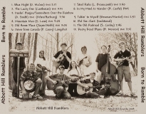 CD-0419, Abbott Hill Ramblers, Born To Ramble