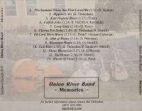 CD-0445, Union River Band, Memories