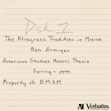 CD-0502, The Bluegrass Tradition In Maine, Disc 1