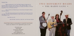 CD-1036, The Radio Gang, Two Different Roads, 2009