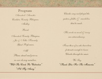 MISC-0044, Musical Memorial Tribute To Charles Corey, 2002, back side