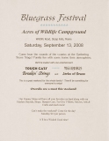 POST-0024, Bluegrass Festival, Acres Of Wildlife Campground, 2008