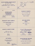 POST-0601, Breakneck Mountain Bluegrass Festival, 3rd Annual, 1987, back side
