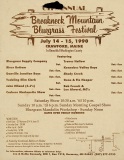 POST-0606, Breakneck Mountain Bluegrass Festival, 6th Annual, 1990