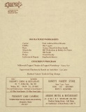 POST-0617, Breakneck Mountain Bluegrass Festival, 11th Annual, 1995, back side