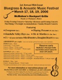POST-0636, 1st Annual Mid-Coast Bluegrass & Acoustic Music Festival, 2006