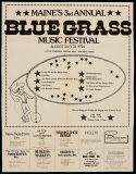 POST-0694, Maine's 3rd Annual Bluegrass Music Festival, 1974