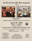 POST-0721, An Evening Of Bluegrass With Bluegrass Diamonds & Blistered Fingers, 2006