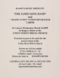 POST-0726, Knapp's Music Presents The James King Band, 2005