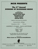 POST-0728, MICR Presents The 2nd Annual Evening Of Bluegrass Music, 2000