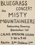 POST-0729, Misty Mountaineers, Calais, 1983