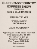 POST-0742, Bluegrass Country Express Show, 2006