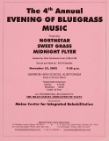 POST-0743, The 4th Annual Evening Of Bluegrass Music, 2002
