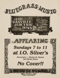 POST-0751, Bluegrass Music, The Danville Junction Boys