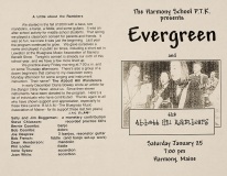 POST-0753, Harmony School PTK Presents Evergreen