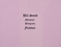 POST-0927, Bill Smith Memorial Festival, Front, 2007