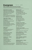 POST-0929, Evergreen Schedule, 2008