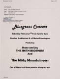 POST-0983, Smith Brothers and The Misty Mountaineers, 2009