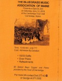 POST-1713, The Bluegrass Music Association Of Maine, 2010