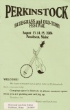 PROG-0124, Perkinstock Bluegrass and Old-Time Festival, 2004